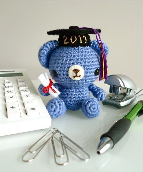 Best ideas about Crochet Graduation Gift Ideas
. Save or Pin How To Amigurimi Graduation Teddy Bear Now.