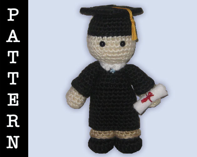 Best ideas about Crochet Graduation Gift Ideas
. Save or Pin Crochet Pattern Amigurumi Graduate Now.