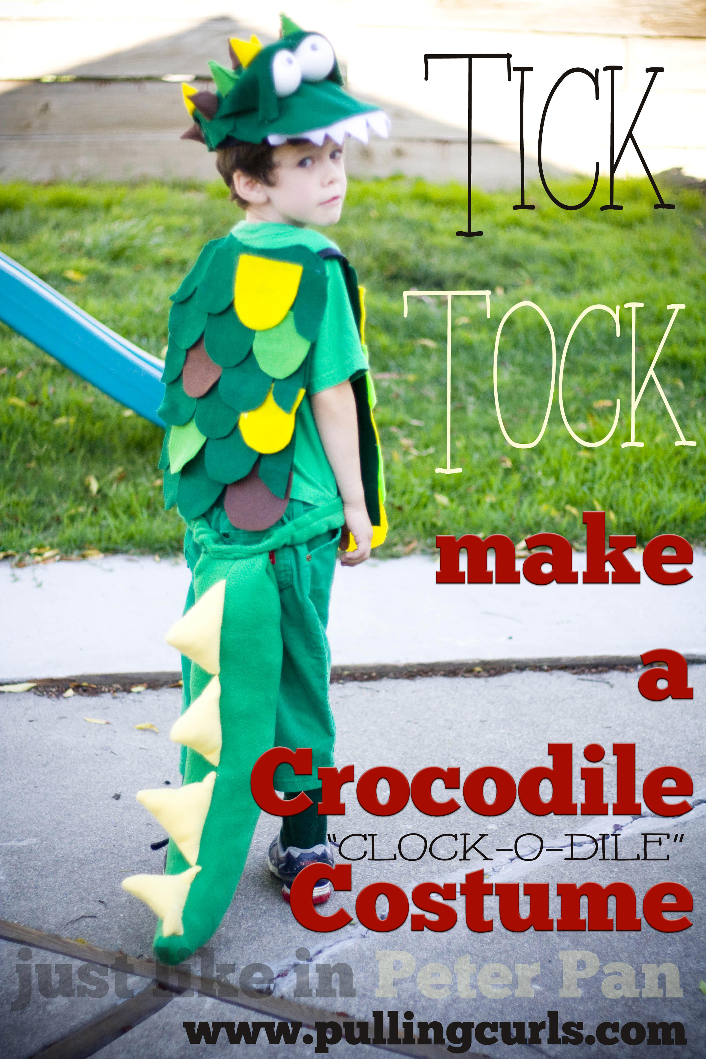 Best ideas about Crocodile Costume DIY
. Save or Pin DIY Crocodile Costume "The Clock o Dile" Now.