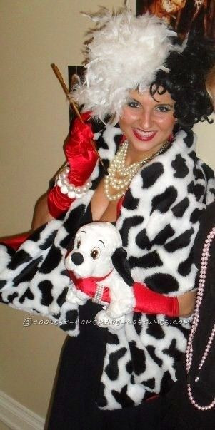 Best ideas about Cruella De Vil Costume DIY
. Save or Pin Easy Cruella De Vil Homemade Halloween Costume Now.