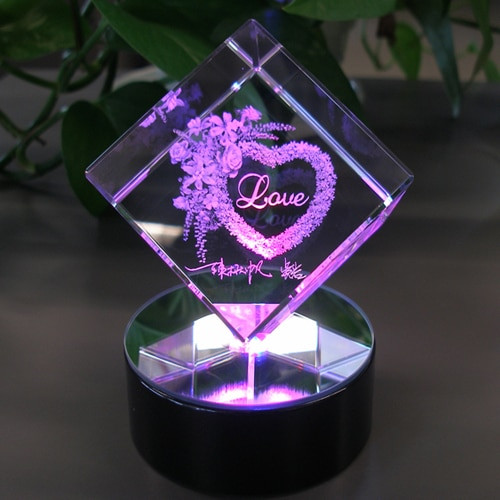 Best ideas about Crystal Gift Ideas
. Save or Pin Fuji Levon custom engraving crystal cube girls birthday Now.