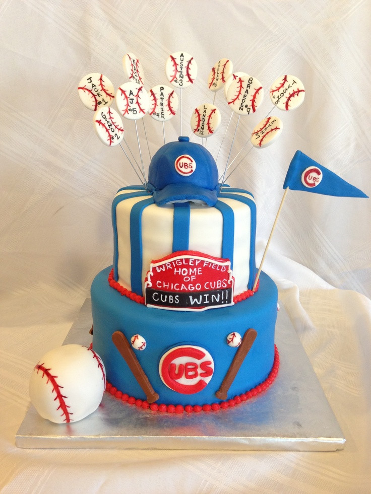 Best ideas about Cubs Birthday Cake
. Save or Pin Cubs cake for lucky s birthday Cakes Now.