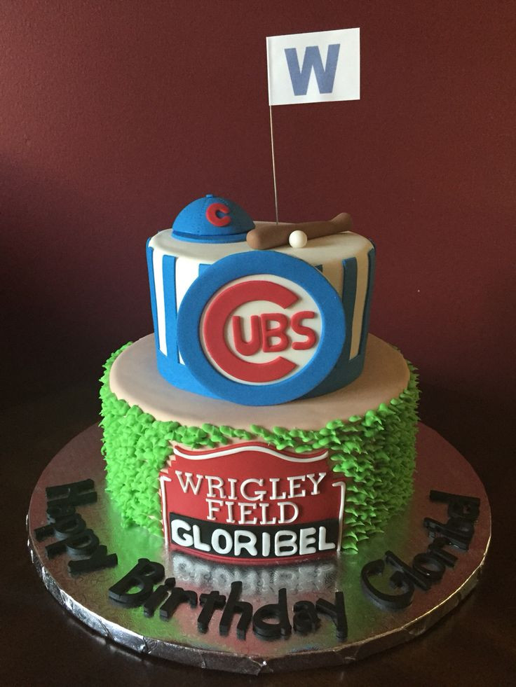 Best ideas about Cubs Birthday Cake
. Save or Pin 34 best Chicago Cubs Cakes images on Pinterest Now.