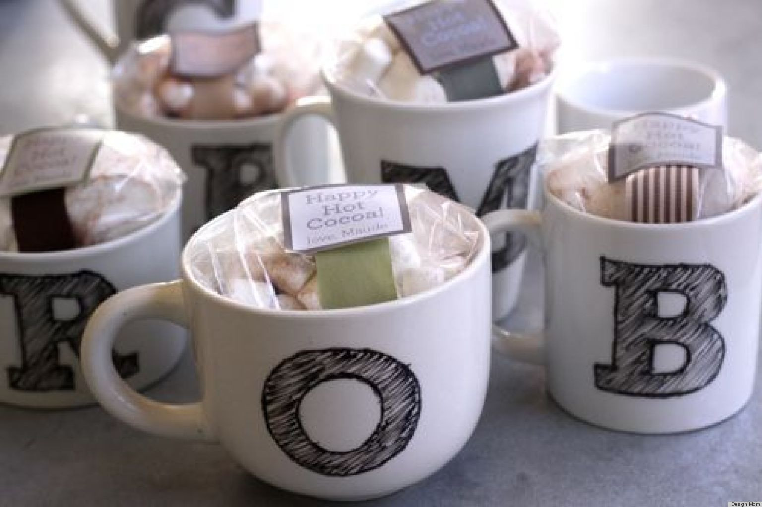 Best ideas about Cup Gift Ideas
. Save or Pin Homemade Gift Ideas Monogrammed Mugs Now.