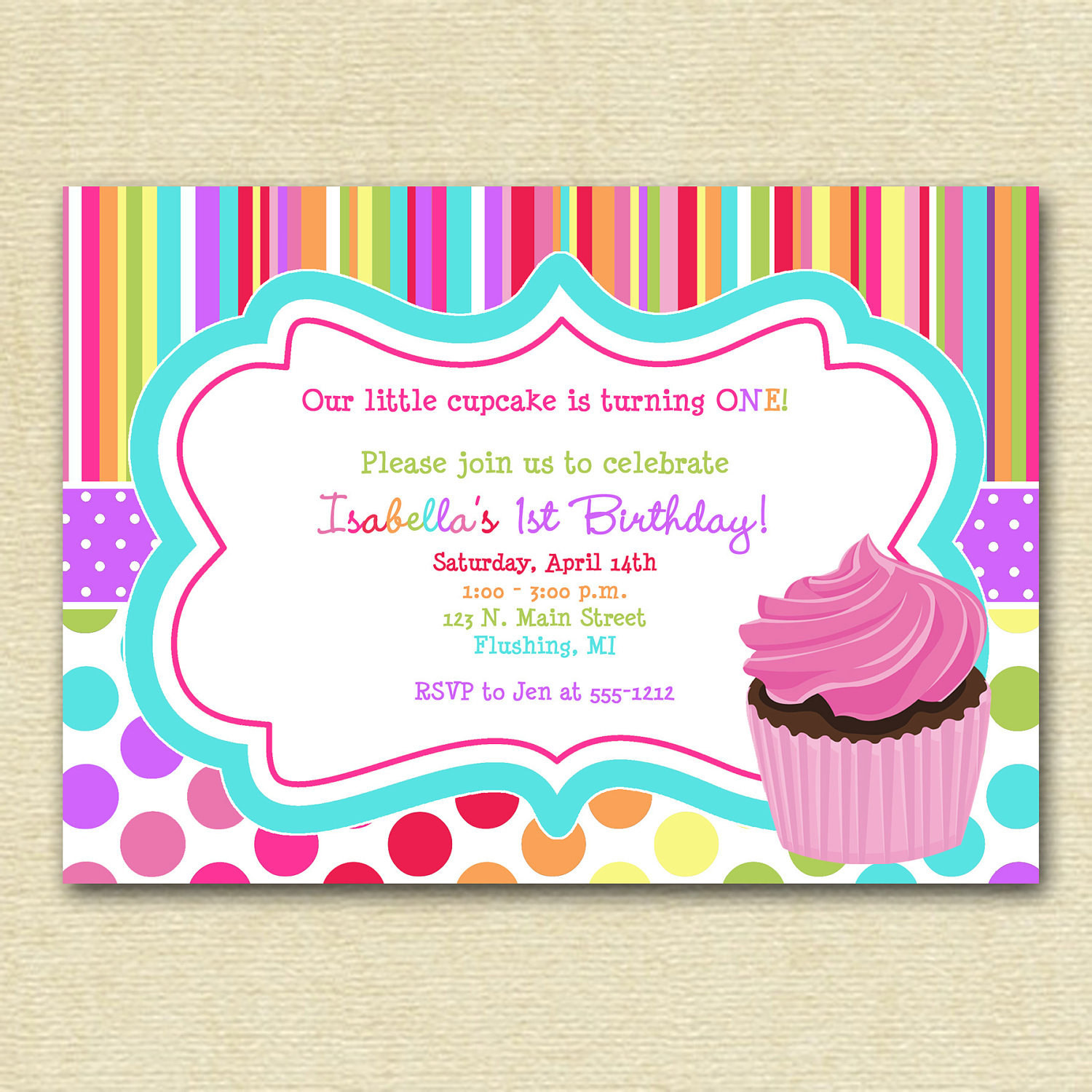 Best ideas about Cupcake Birthday Invitations
. Save or Pin Cupcake Birthday Party Invitation Cupcake Invitation Now.