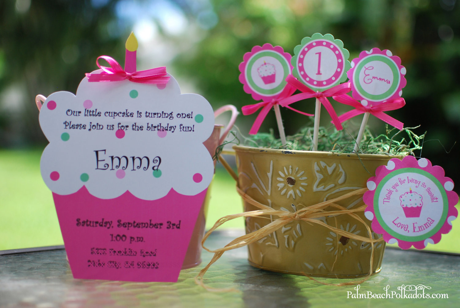 Best ideas about Cupcake Birthday Invitations
. Save or Pin 10 Cupcake Birthday Invitations by Palm Beach Polkadots Now.