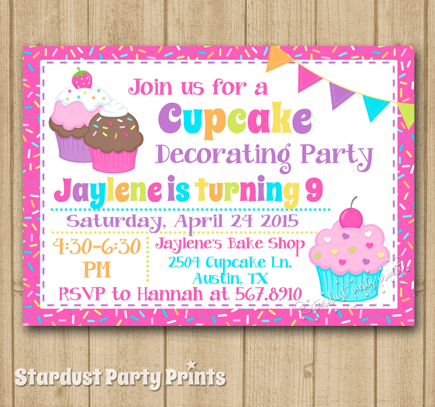 Best ideas about Cupcake Birthday Invitations
. Save or Pin Cupcake Decorating Birthday Invitation Cupcake Invitation Now.