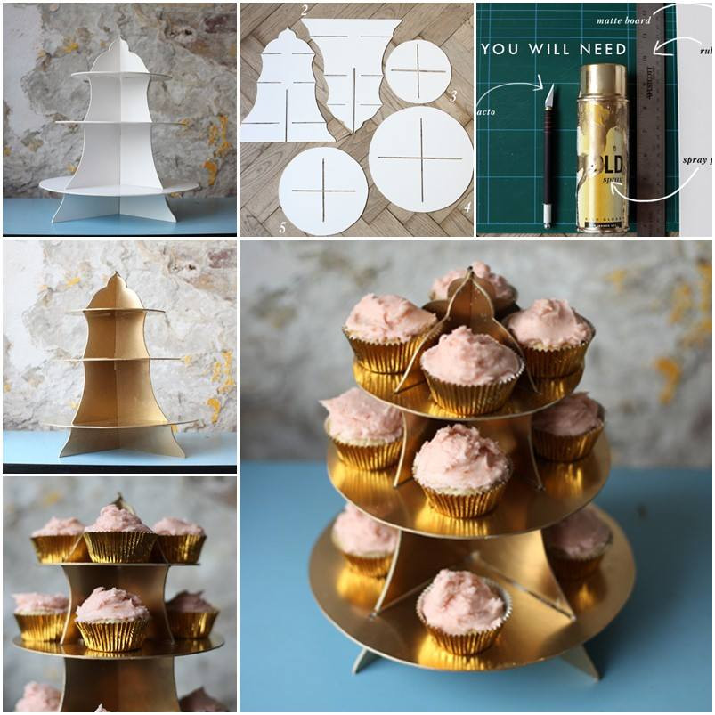 Best ideas about Cupcake Stand DIY
. Save or Pin Easy DIY Cardboard Cupcake Stand Free Template Guide Now.