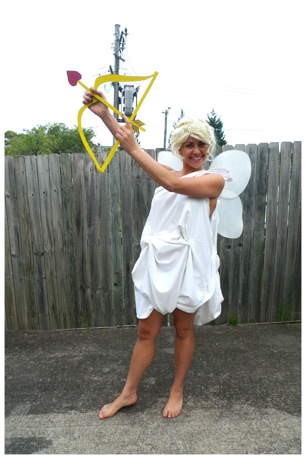 Best Cupid Costume DIY from Day 232 Valentine’s Day. 