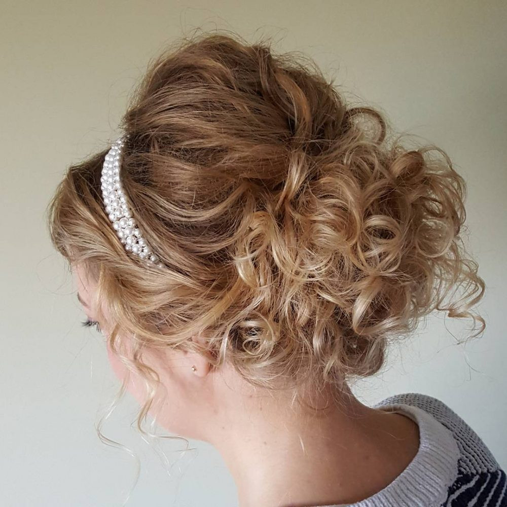 Best ideas about Curled Hairstyles Updo
. Save or Pin 29 Curly Updos for Curly Hair See These Cute Ideas for 2019 Now.