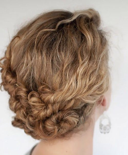 Best ideas about Curled Hairstyles Updo
. Save or Pin 40 Creative Updos for Curly Hair Now.