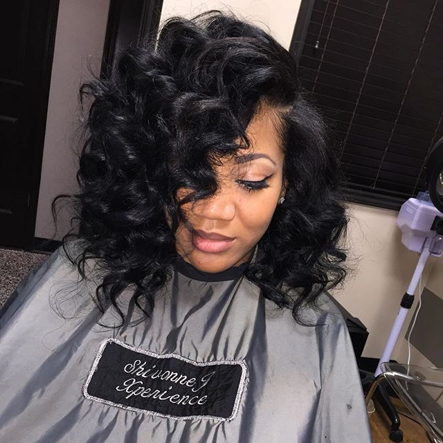 Best ideas about Curly Bob Sew In Hairstyles
. Save or Pin Instagram Post by Shivonne J Hair Artistry Now.