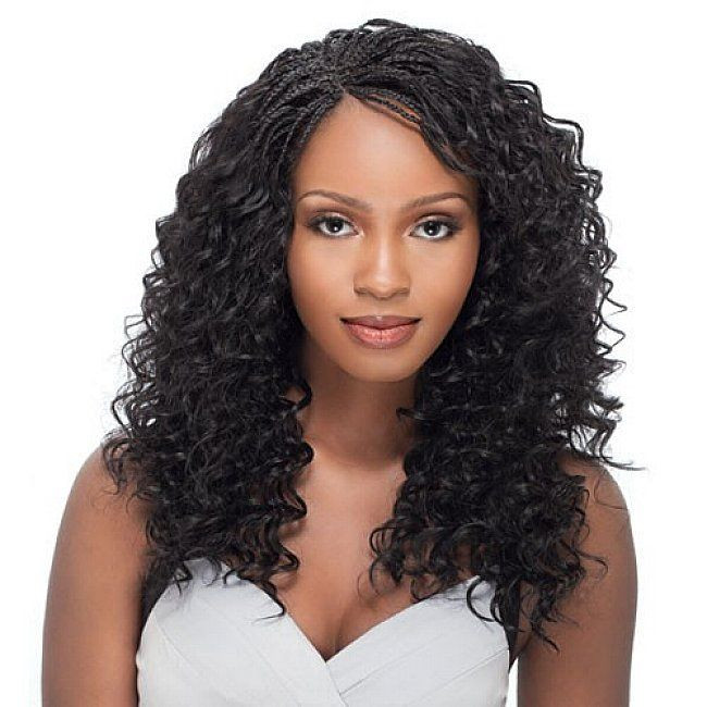 Best ideas about Curly Braids Hairstyle
. Save or Pin Micro braids hairstyles with long curly hair for black Now.