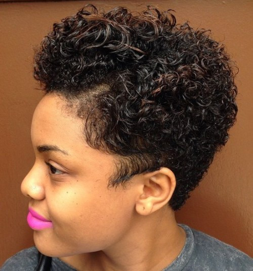 Best ideas about Curly Hairstyles For African American Hair
. Save or Pin 40 Cute Tapered Natural Hairstyles for Afro Hair Now.