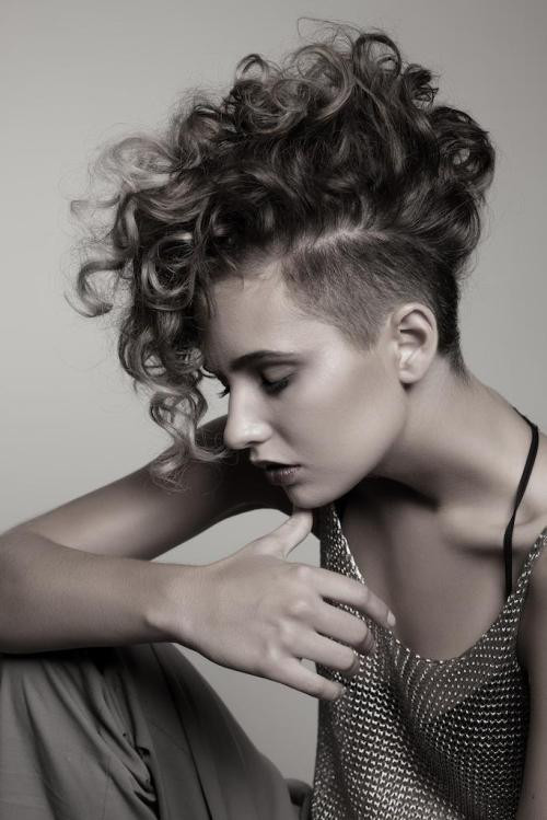 Best ideas about Curly Hairstyles For Girls
. Save or Pin 25 Exquisite Curly Mohawk Hairstyles For Girls & Women Now.