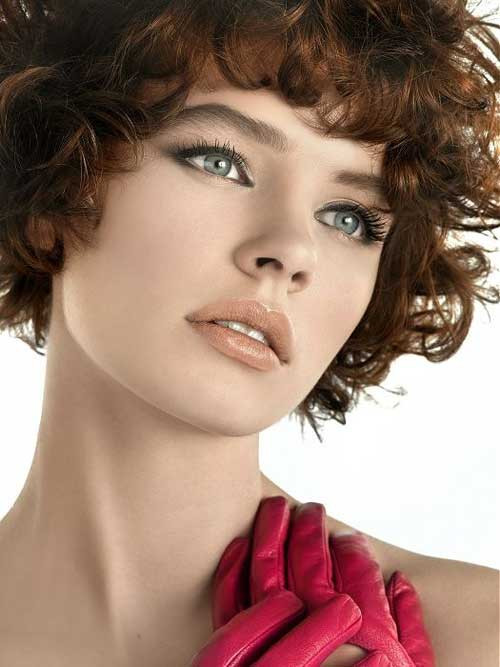 Best ideas about Curly Hairstyles For Round Faces
. Save or Pin 25 Best Short Haircuts For Curly Hair Now.