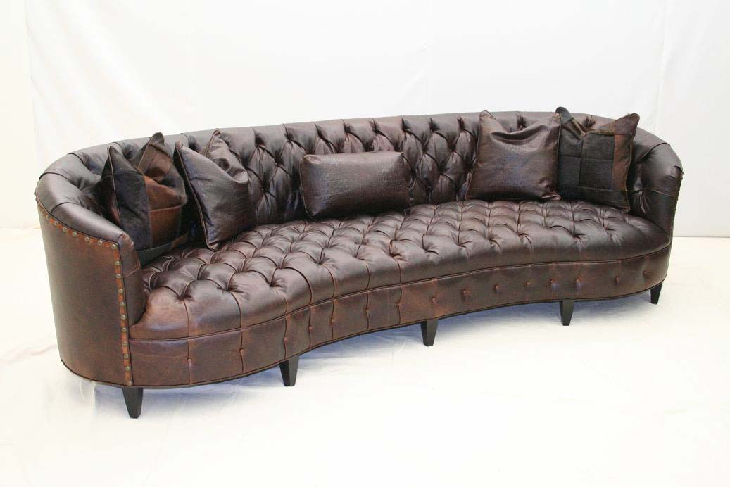 Best ideas about Curved Leather Sofa
. Save or Pin Curved Tufted Sofa Stunning Regency Modern Curved Tufted Now.