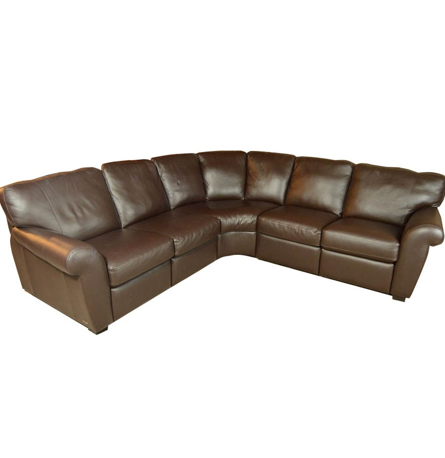 Best ideas about Curved Leather Sofa
. Save or Pin Natuzzi "Saverio" Curved Leather Sofa EBTH Now.