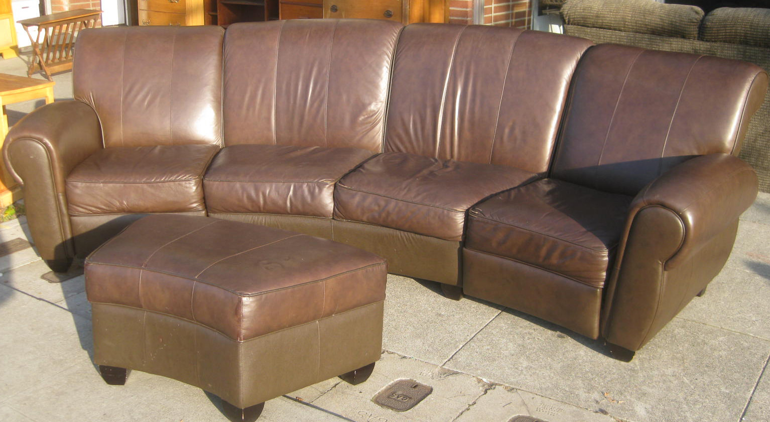 Best ideas about Curved Leather Sofa
. Save or Pin UHURU FURNITURE & COLLECTIBLES SOLD Deliciously Curved Now.