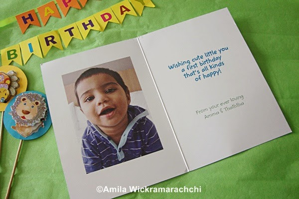 Best ideas about Custom Birthday Card
. Save or Pin First Birthday Card from Cardstore Review Food Corner Now.