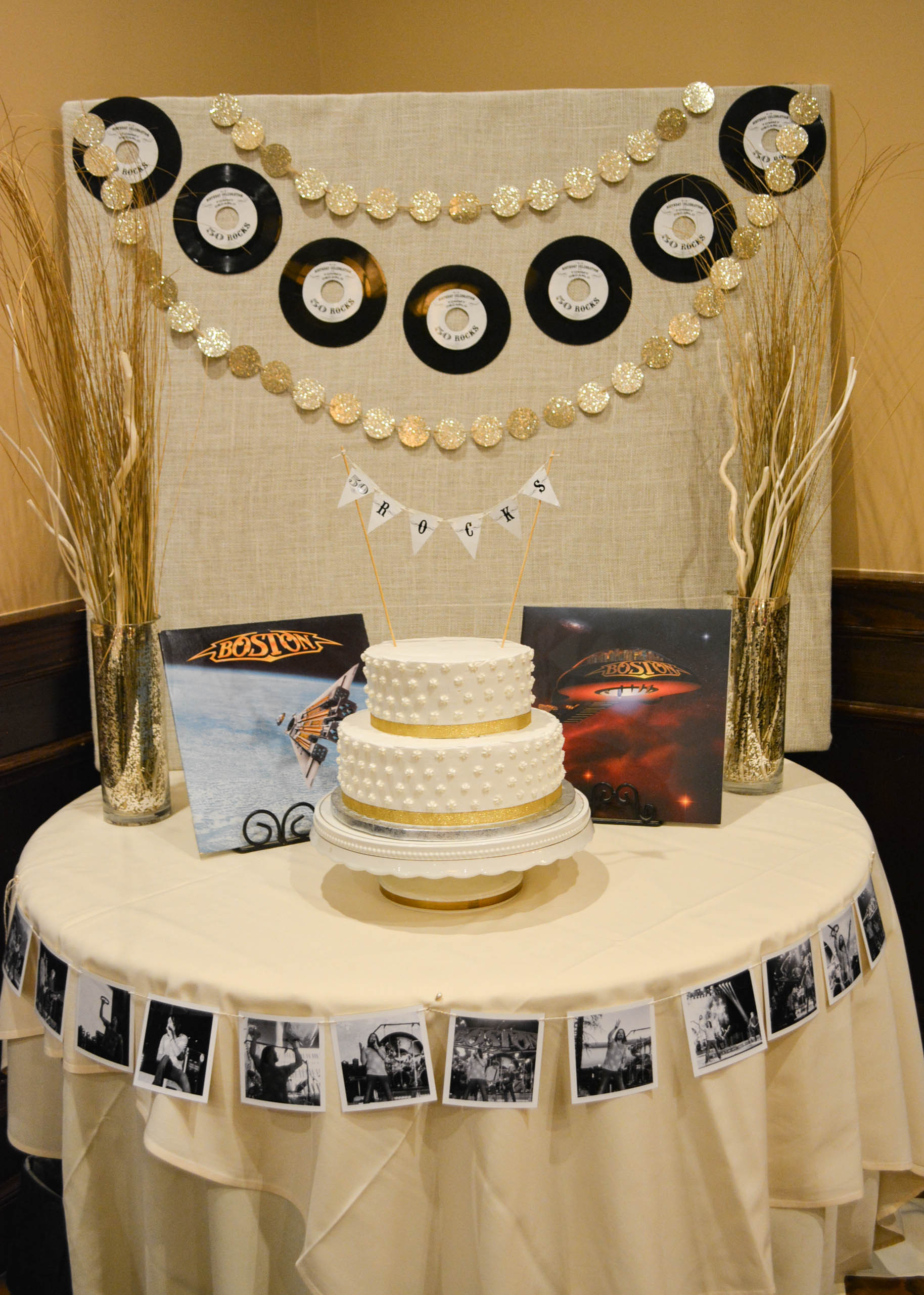 Best ideas about Custom Birthday Decorations
. Save or Pin A Vintage Rock and Roll 50th Birthday featuring Tommy Now.