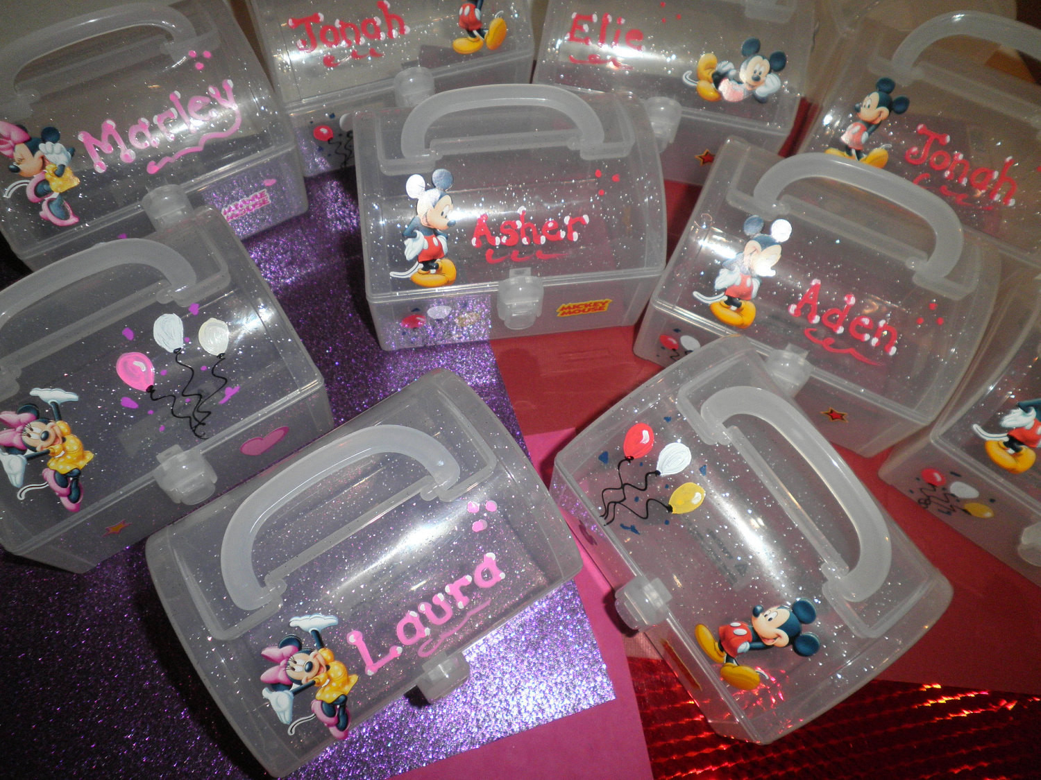 Best ideas about Custom Birthday Decorations
. Save or Pin Party Favors Personalized Boys and Girls Minnie and Mickey Now.