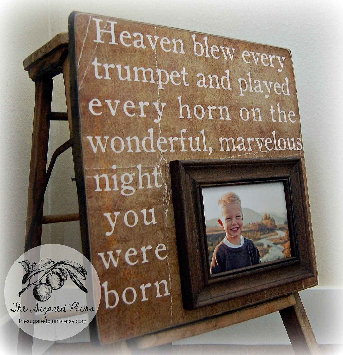 Best ideas about Custom Birthday Gifts
. Save or Pin First Birthday Gift Personalized Picture Frame by Now.