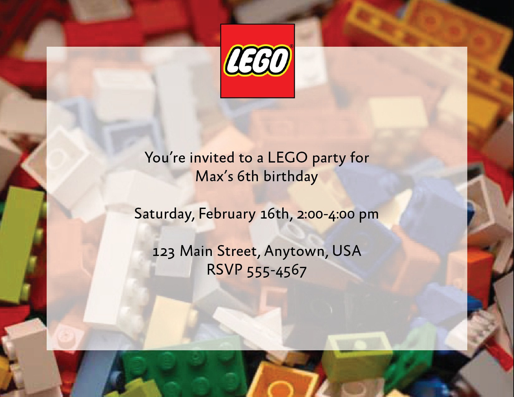 Best ideas about Custom Birthday Party Invitations
. Save or Pin Custom Lego Birthday Party Invitations Now.