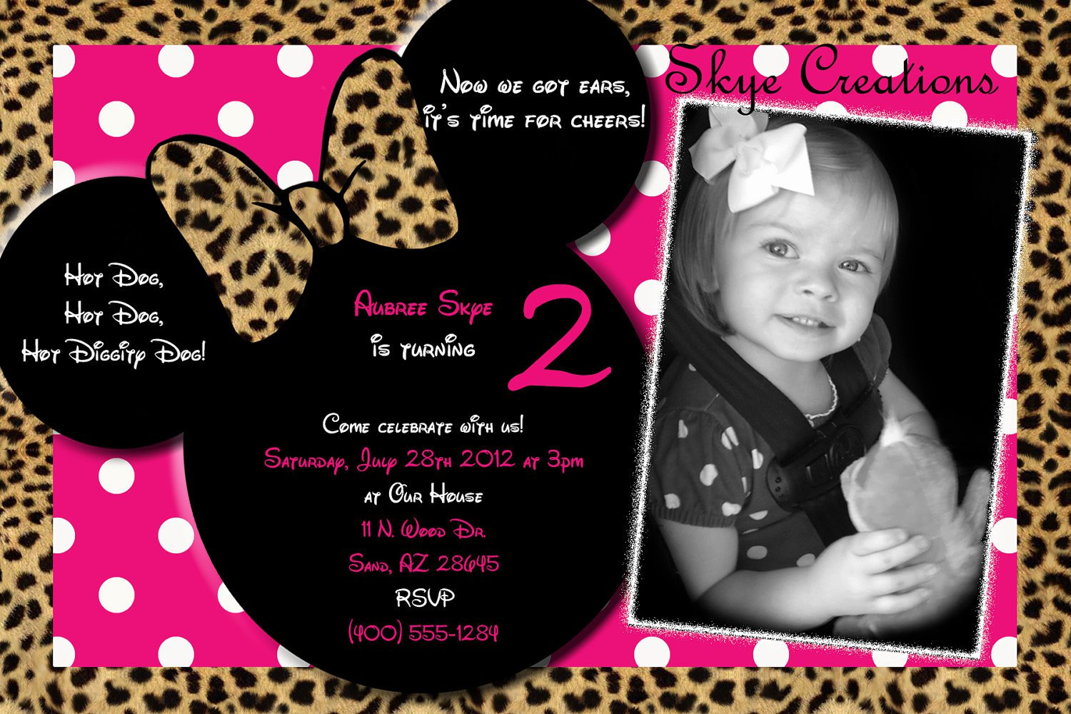 Best ideas about Custom Minnie Mouse Birthday Invitations
. Save or Pin Personalized Minnie Mouse Birthday Invitations Now.