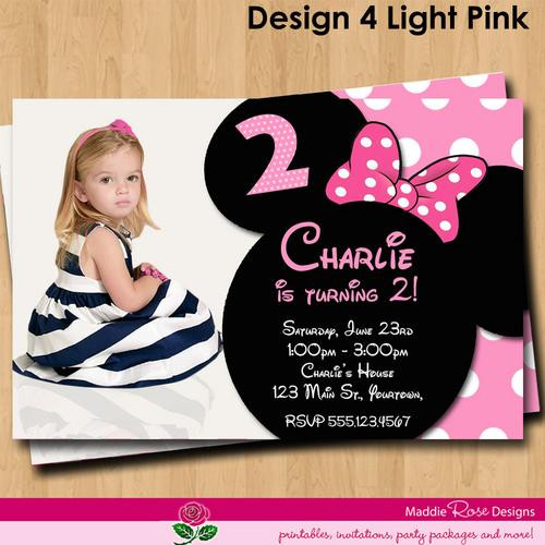 Best ideas about Custom Minnie Mouse Birthday Invitations
. Save or Pin Minnie Mouse Birthday Invitations Personalized Now.