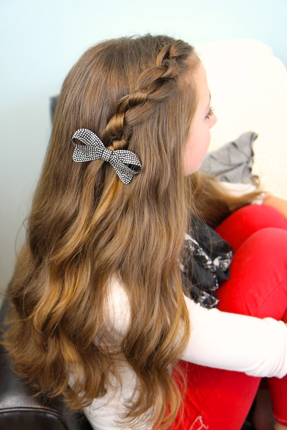 Best ideas about Cute And Easy Hairstyles For Girls
. Save or Pin Knotted Pullback Easy Hairstyles Now.