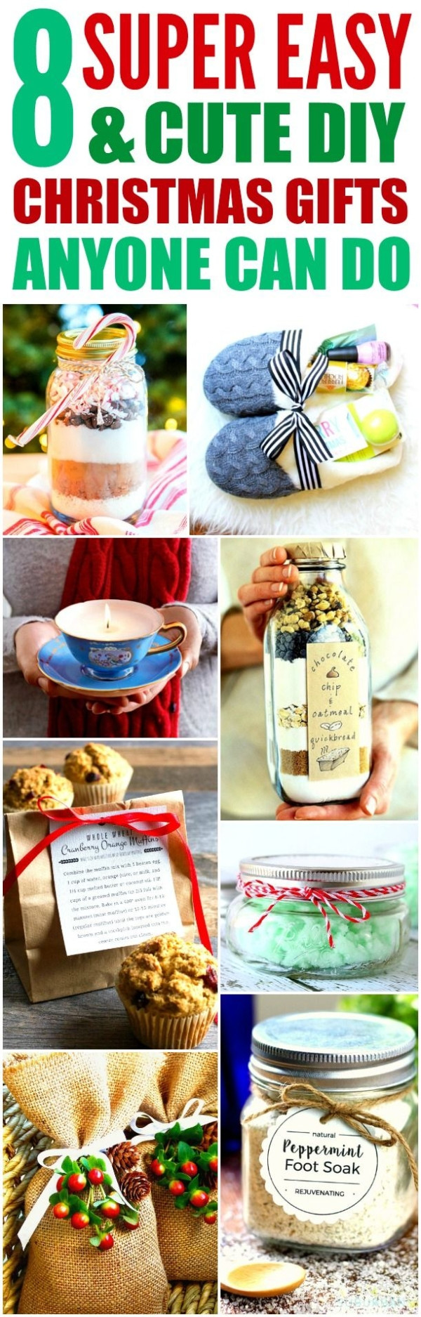 Best ideas about Cute DIY Gifts For Friends
. Save or Pin These 8 easy and cute DIY Christmas ts are THE BEST I Now.
