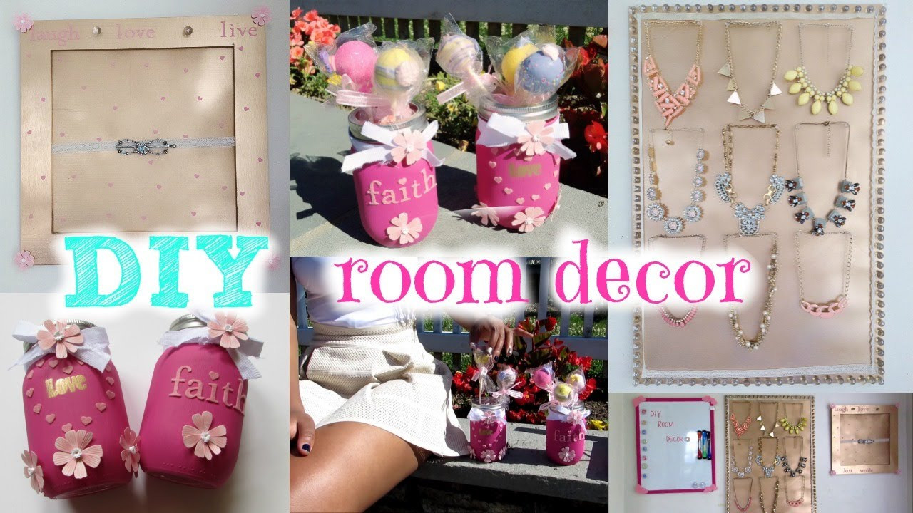 Best ideas about Cute DIY Room Decor
. Save or Pin DIY Room Decor for Summer ☼ Cute Cheap & Easy Tips Now.