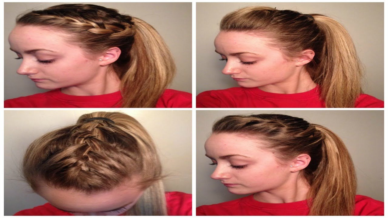 Best ideas about Cute Easy Quick Hairstyles
. Save or Pin 4 Quick Easy CUTE Sporty Hairstyles ♡ Now.
