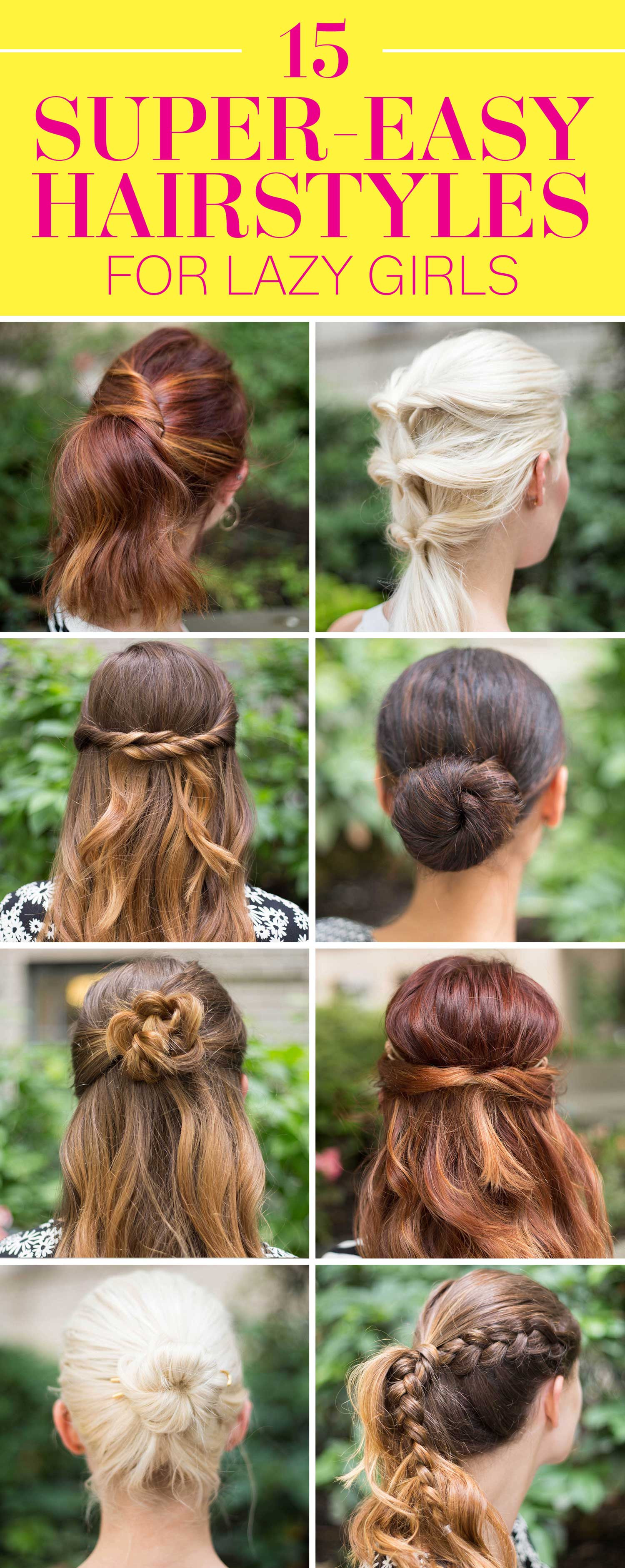 Best ideas about Cute Easy Quick Hairstyles
. Save or Pin 15 Super Easy Hairstyles for Girls in 2016 Three Step Now.
