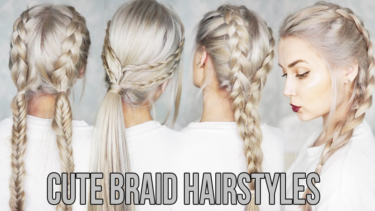 Best ideas about Cute Easy Simple Hairstyles
. Save or Pin 3 CUTE & EASY Braid Hairstyles Now.