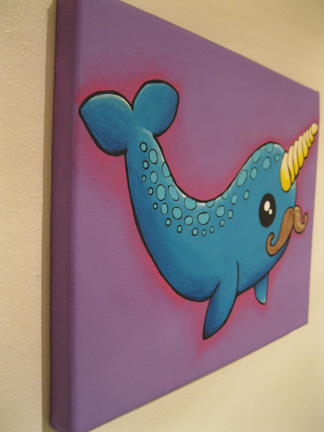 Best ideas about Cute Easy Things To Paint
. Save or Pin Kelly M Cook Art Narwhal Fever & Shop Name Change Now.