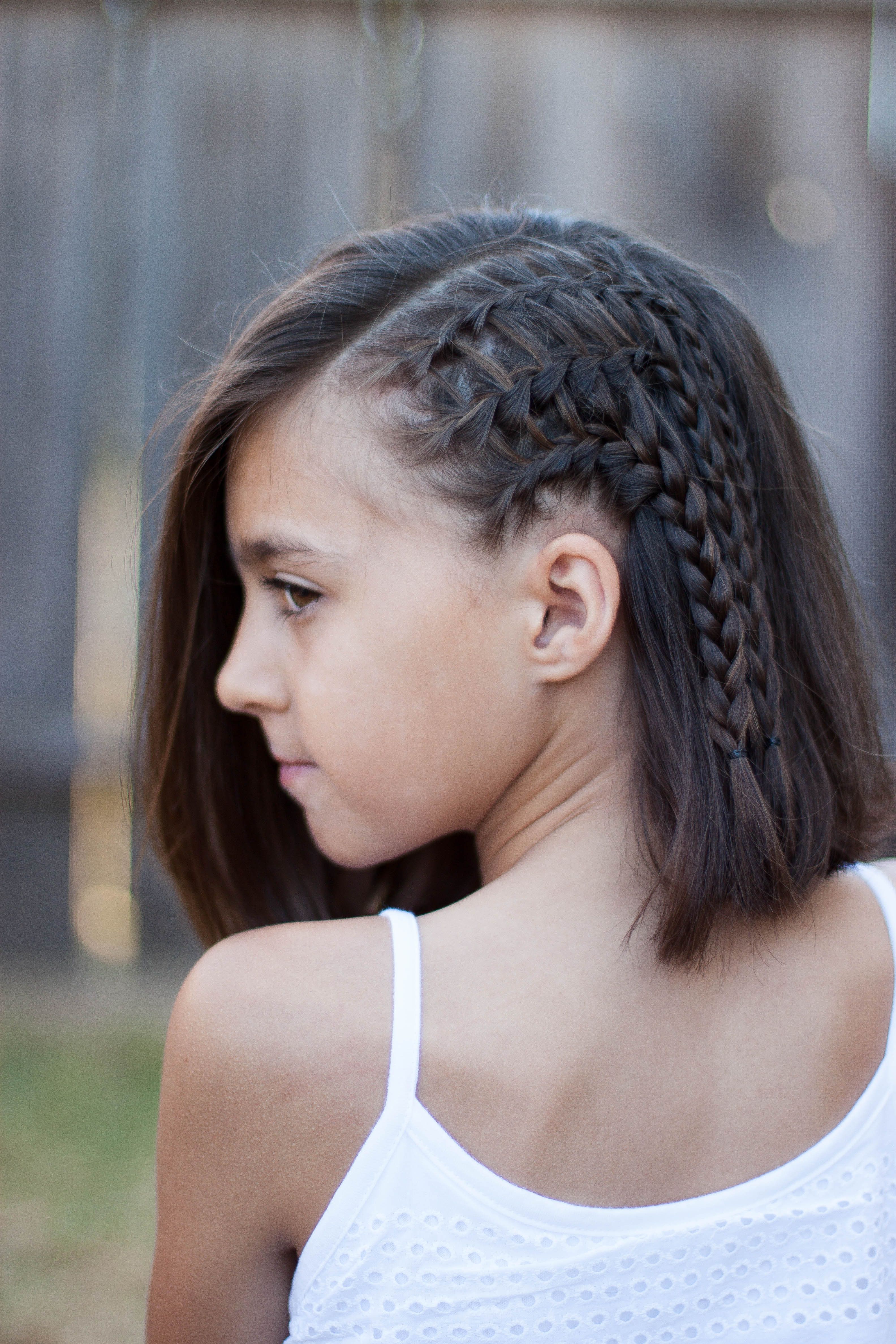 Best ideas about Cute Girl Hairstyles
. Save or Pin 5 Braids for Short Hair Now.