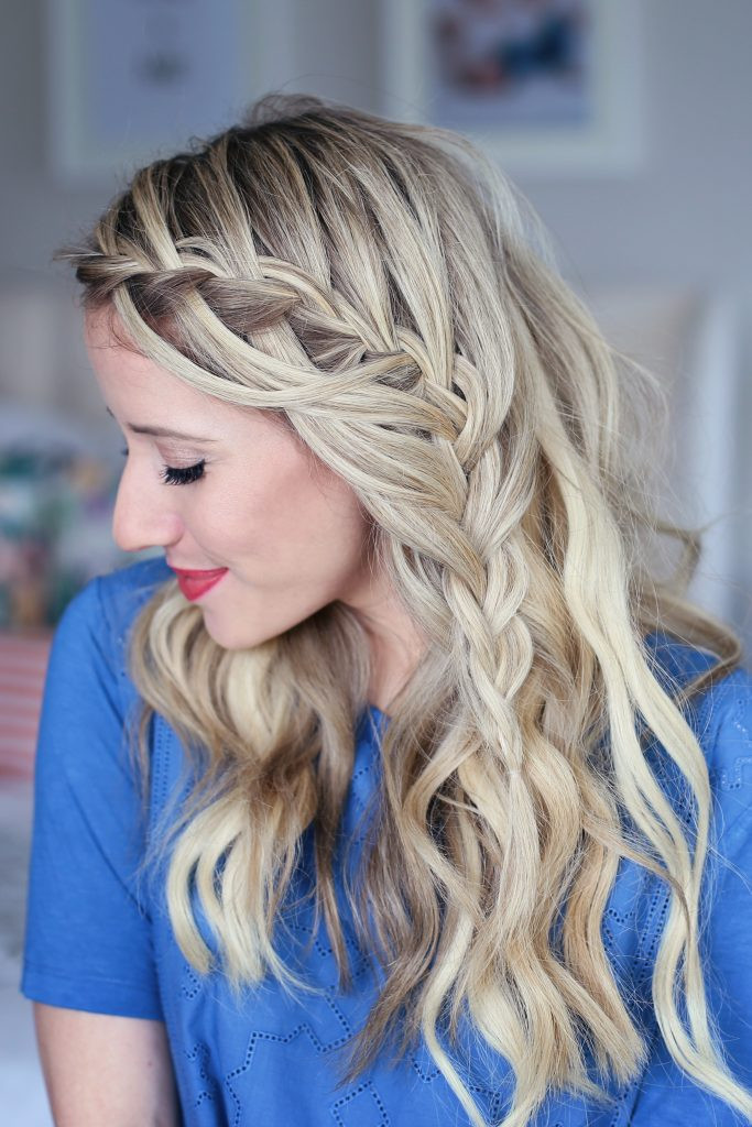 Best ideas about Cute Girls Hairstyles Videos
. Save or Pin 3 in 1 Cascading Waterfall Build able Hairstyle Now.