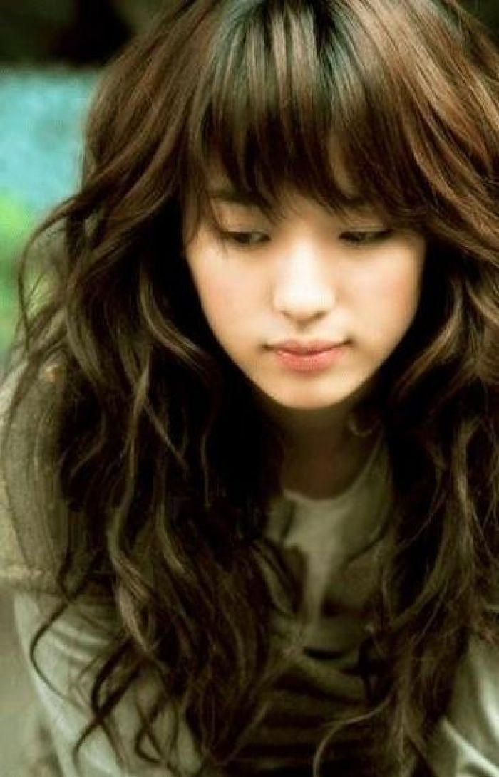 Best ideas about Cute Haircuts For Wavy Hair
. Save or Pin 30 Cute Styles Featuring Curly Hair with Bangs Fave Now.