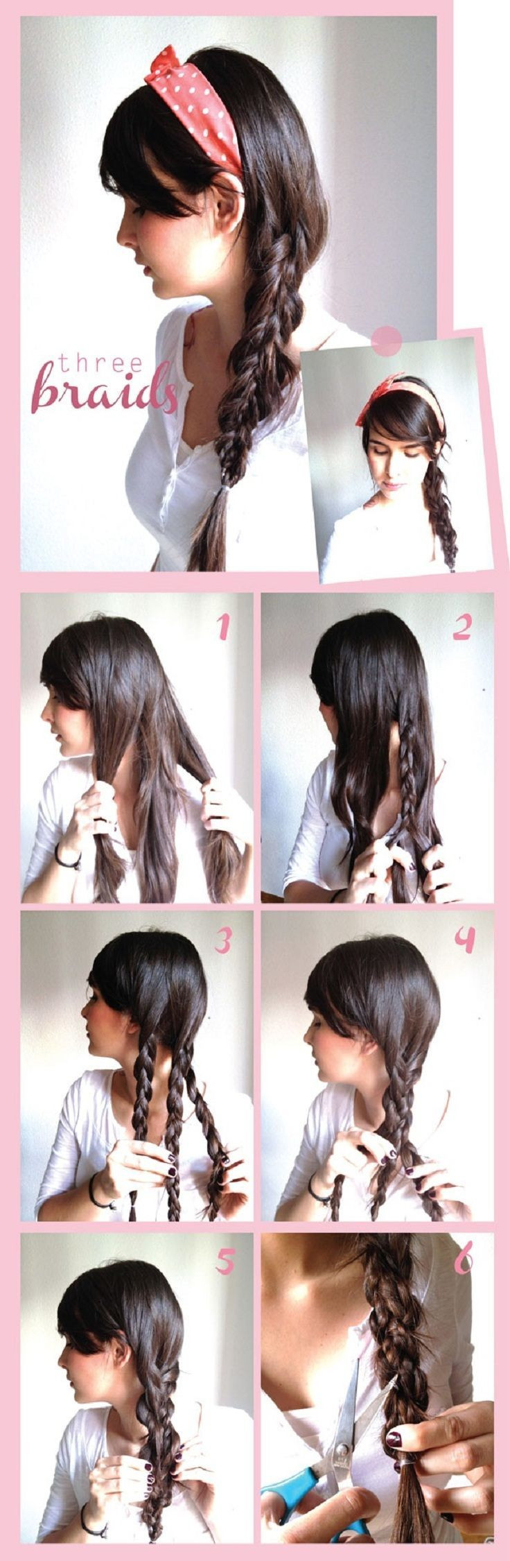 Best ideas about Cute Hairstyle Tutorials
. Save or Pin 20 Cute and Easy Braided Hairstyle Tutorials Now.