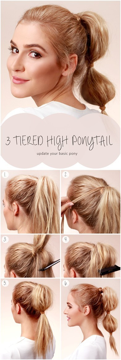 Best ideas about Cute Hairstyle Tutorials
. Save or Pin 10 Ways to Make Cute Everyday Hairstyles Long Hair Now.