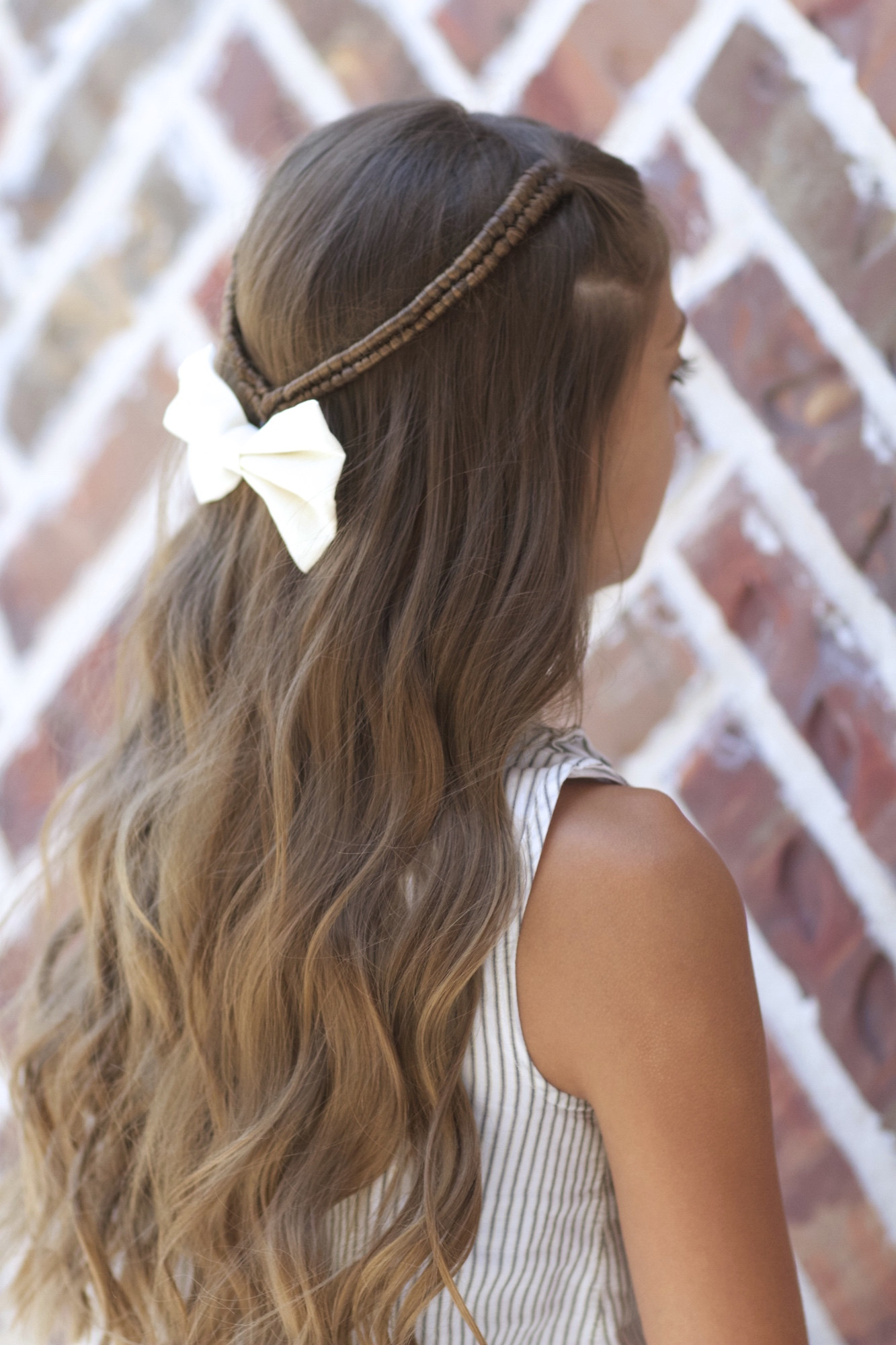 Best ideas about Cute Hairstyles For Girls With Long Hair
. Save or Pin Infinity Braid Tieback Back to School Hairstyles Now.