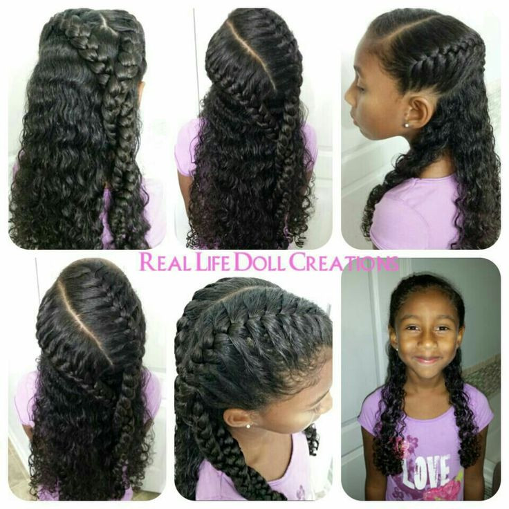 Best ideas about Cute Hairstyles For Mixed Hair
. Save or Pin Real life doll creations hair for little girls little Now.