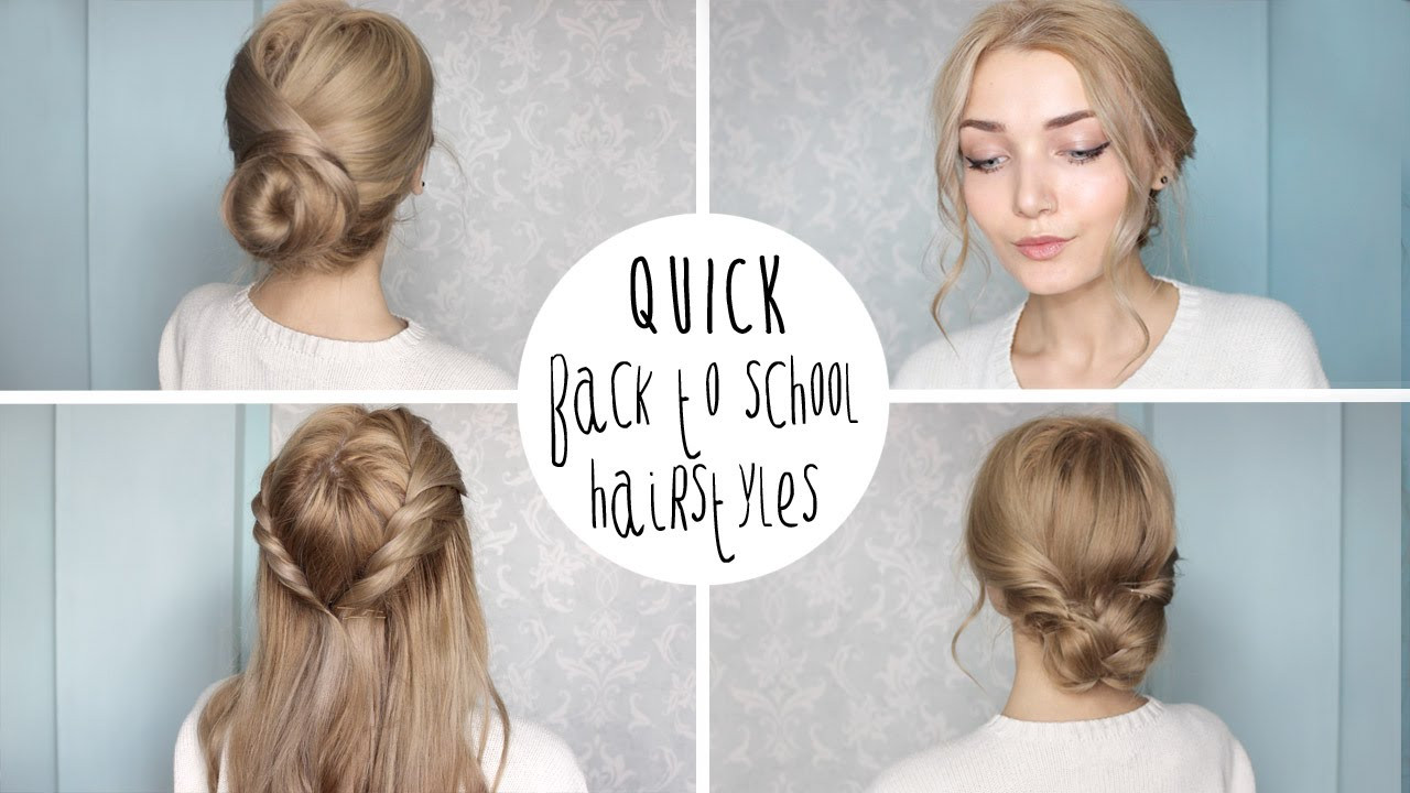 Best ideas about Cute Hairstyles For School Pictures
. Save or Pin Easy Cute Back To School Hairstyles Now.
