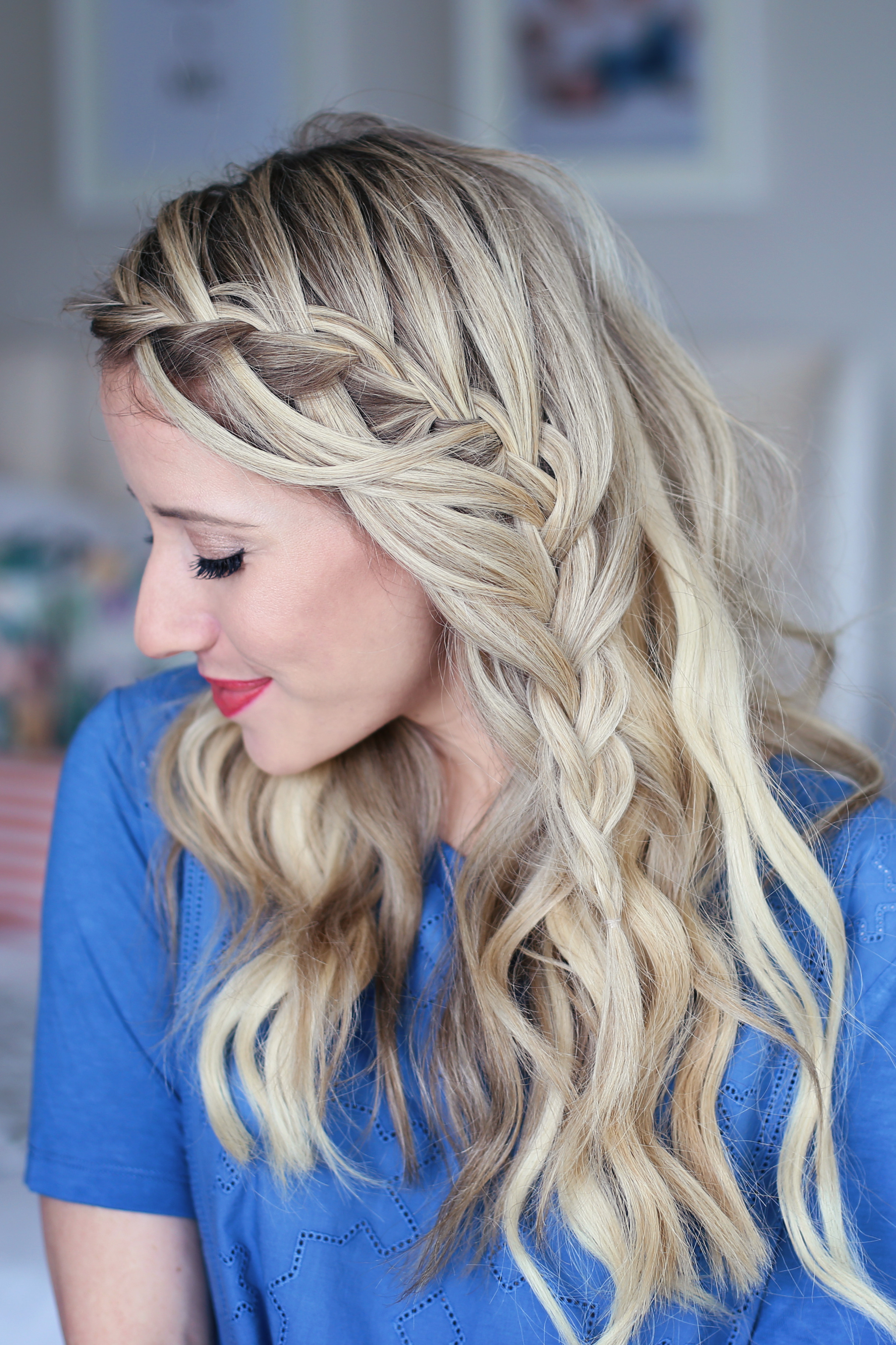 Best ideas about Cute Hairstyles For Women
. Save or Pin 3 in 1 Cascading Waterfall Build able Hairstyle Now.