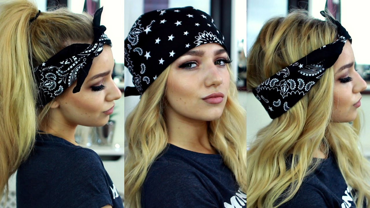 Best ideas about Cute Hairstyles With Bandanas
. Save or Pin PIA MIA & KYLIE JENNER INSPIRED BANDANA HAIRSTYLES HAIR Now.