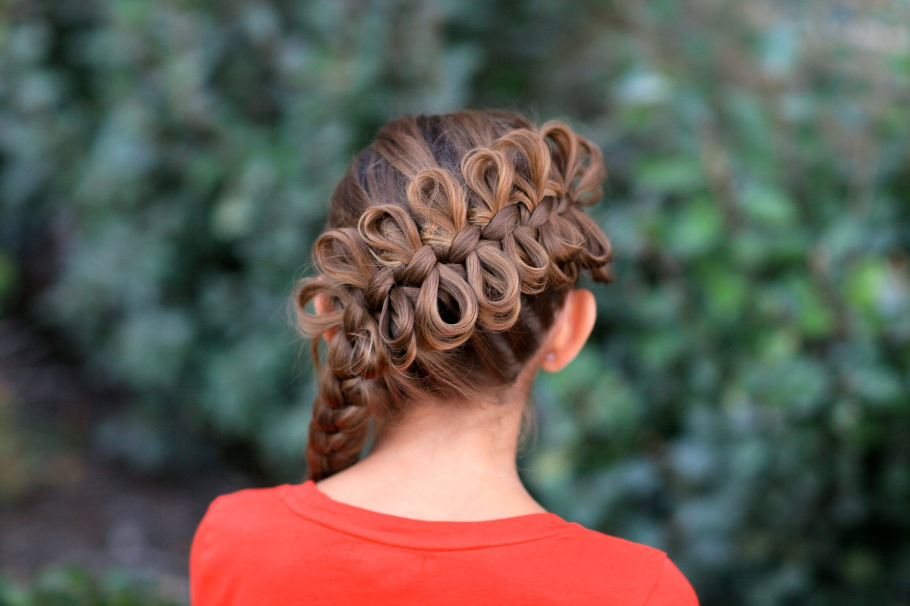 Best ideas about Cute Hairstyles With Bows
. Save or Pin Diagonal Bow Braid Popular Hairstyles Now.