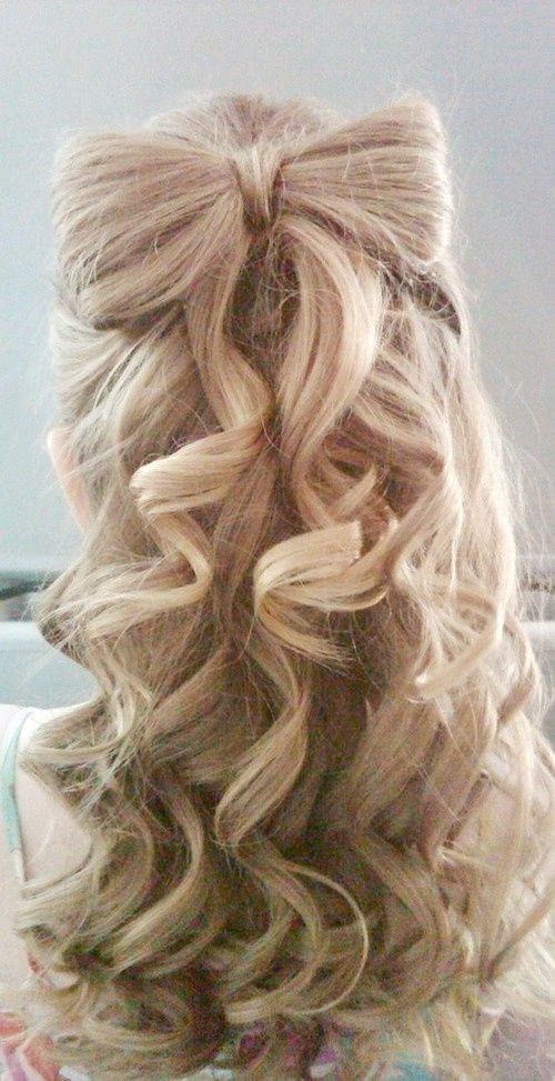 Best ideas about Cute Hairstyles With Bows
. Save or Pin 17 Fancy Prom Hairstyles for Girls Pretty Designs Now.