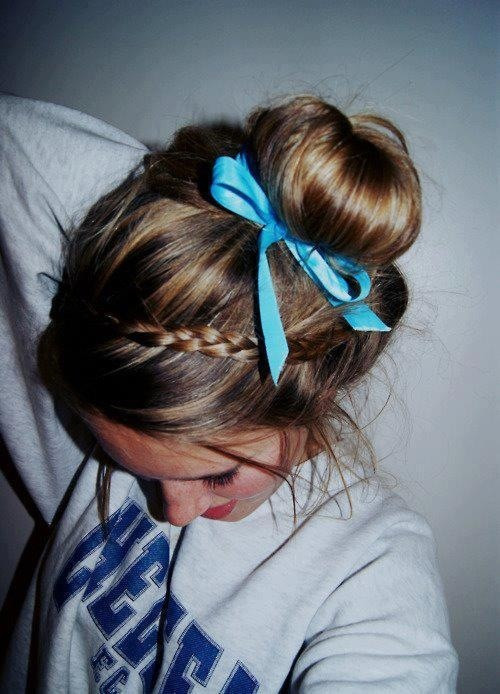 Best ideas about Cute Lazy Day Hairstyles
. Save or Pin 46 best images about Lazy sick day hair and clothes on Now.